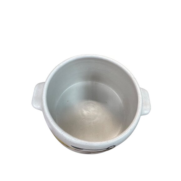 West Bend Vintage Mid Century Stoneware Casserole bean Pot With Lid SKU 9320 - Picture 7 of 16